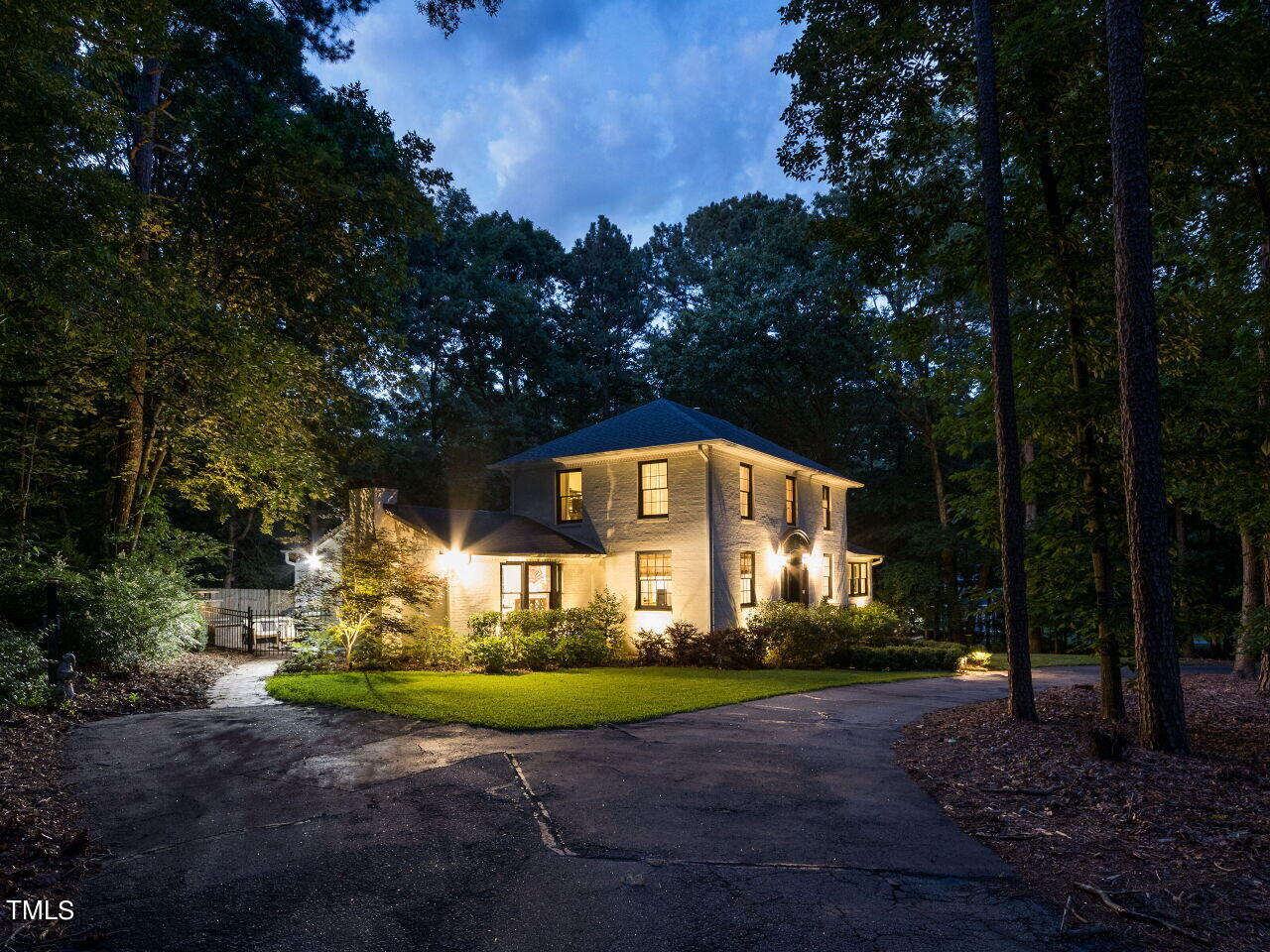 7013 Farmdale Road Raleigh, NC 27610 - Photo 7 of 47 007-1280x960-twilight-exterior
