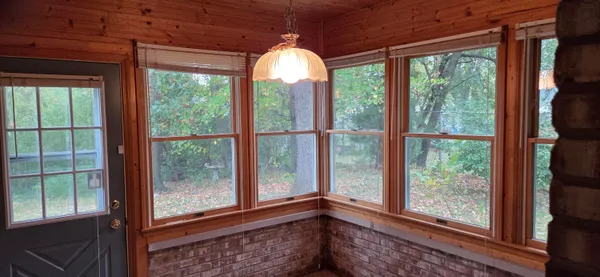 a bathroom with a sink and shower