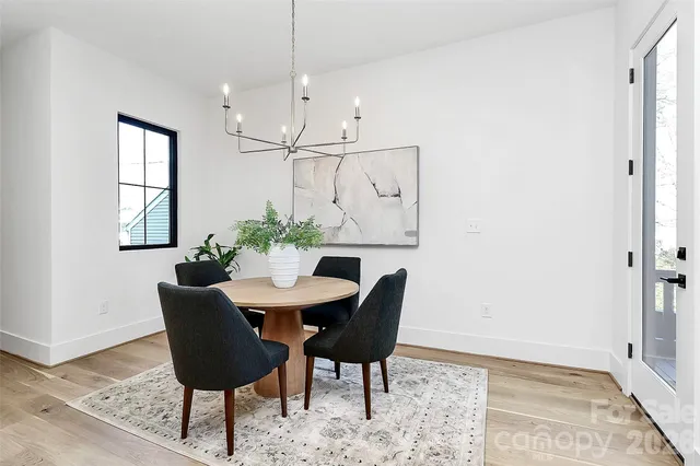 a kitchen with a stove and a sink
