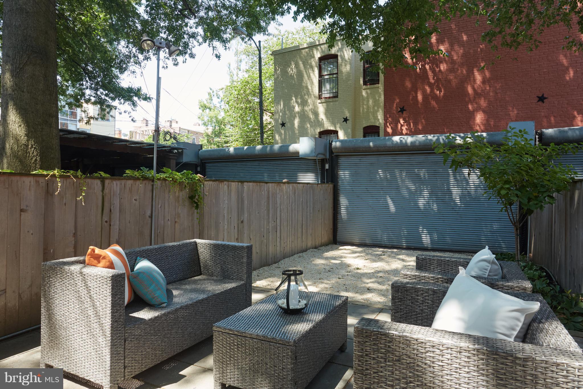 1822 16th Street Northwest Washington, DC 20009 - Photo 26 of 29 a view of a couches in the patio