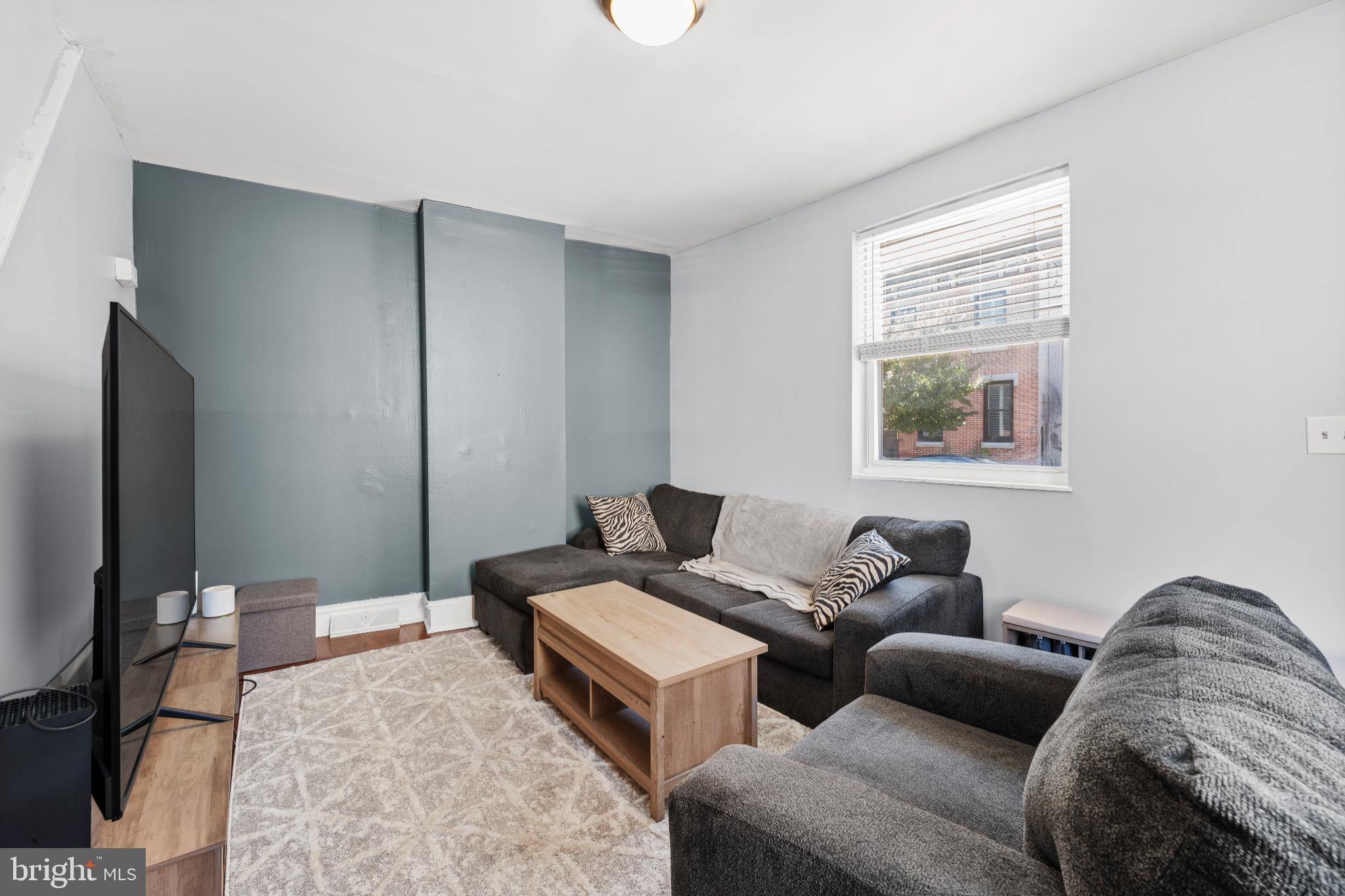 2501 East Norris Street Philadelphia, PA 19125 - Photo 13 of 25 Cozy living space with modern accents.