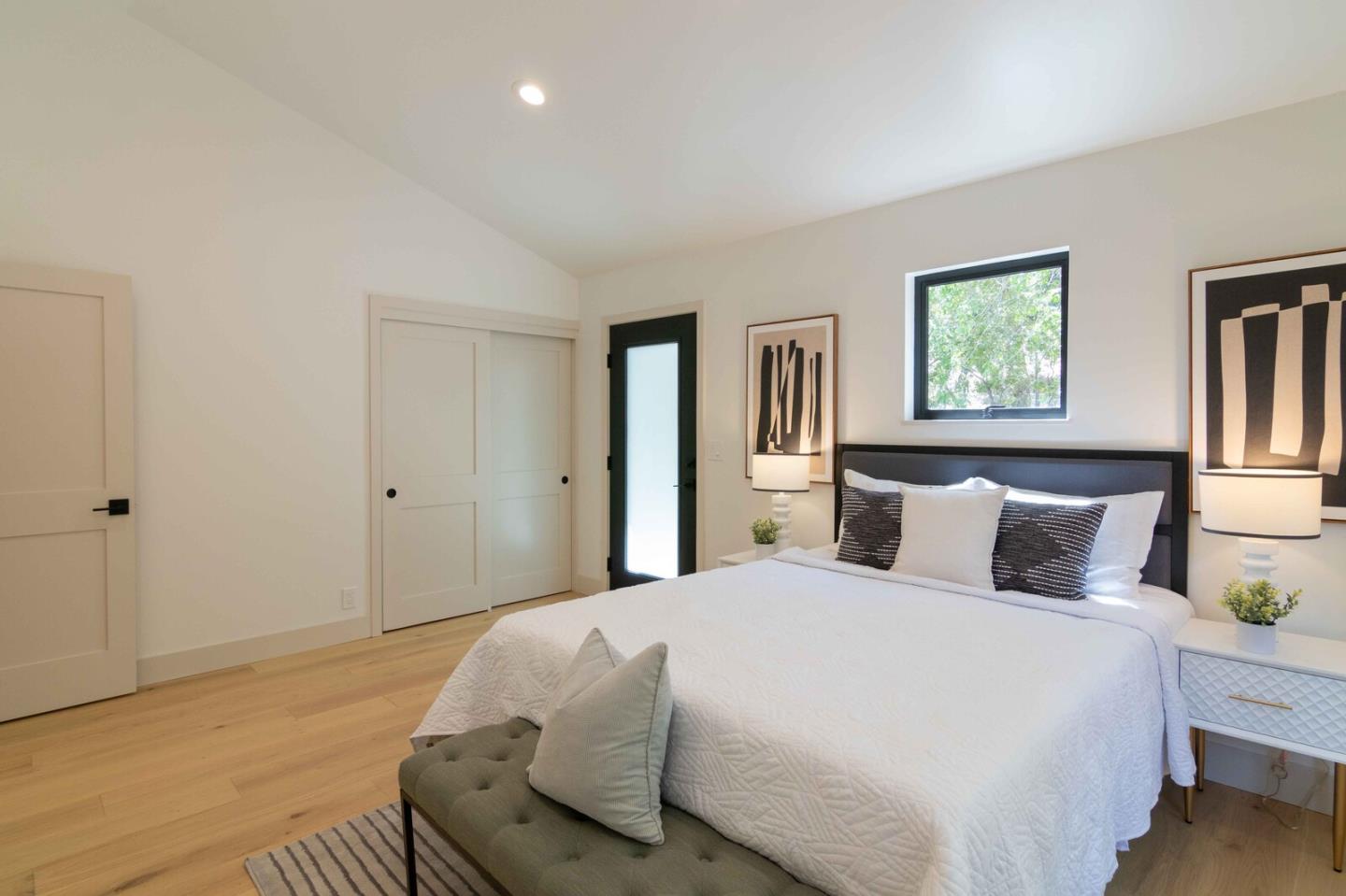 2465 Alpine Road Menlo Park, CA 94025 - Photo 15 of 28 a bedroom with a bed and window