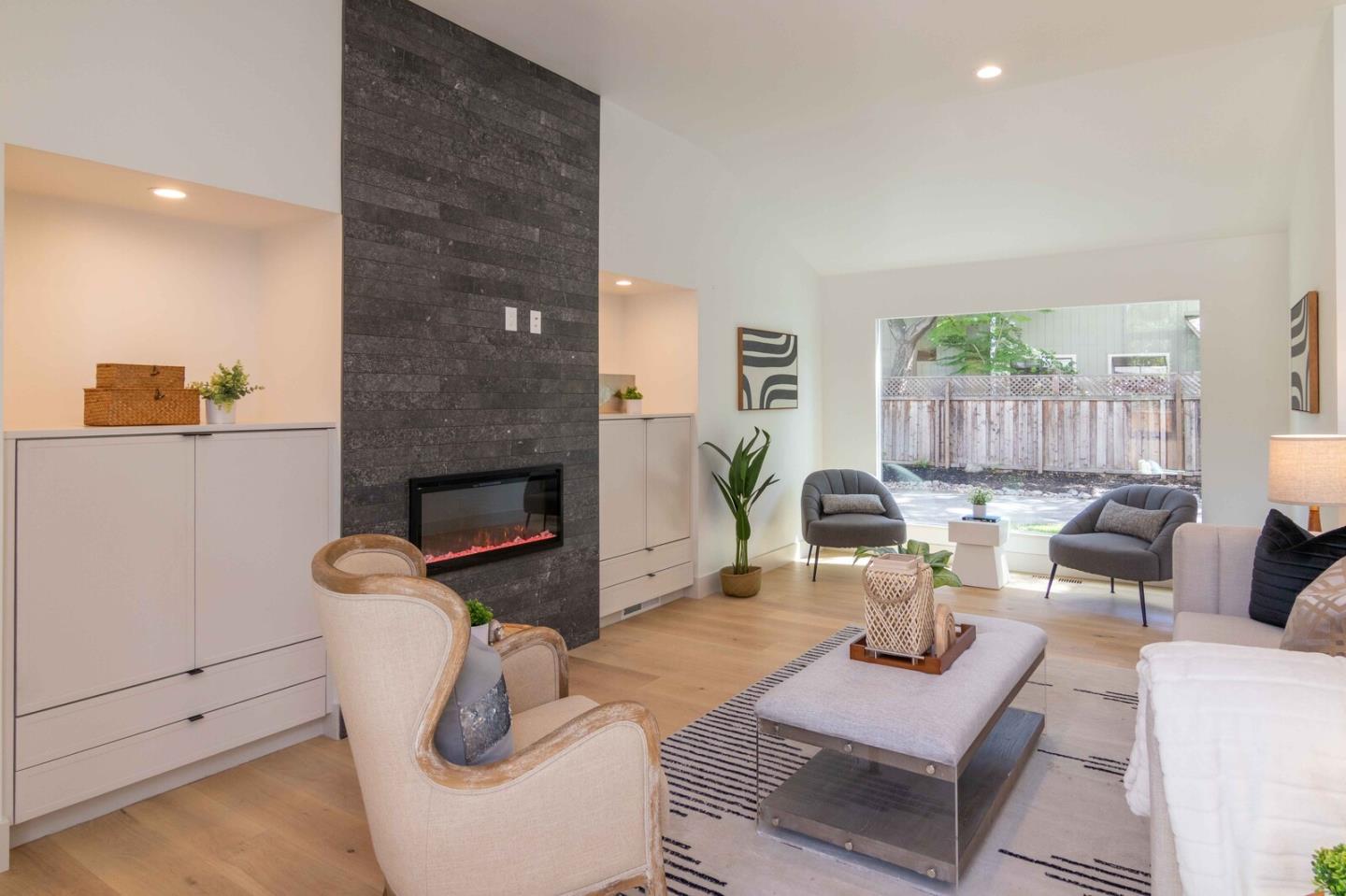 2465 Alpine Road Menlo Park, CA 94025 - Photo 5 of 28 a living room with furniture and wooden floor