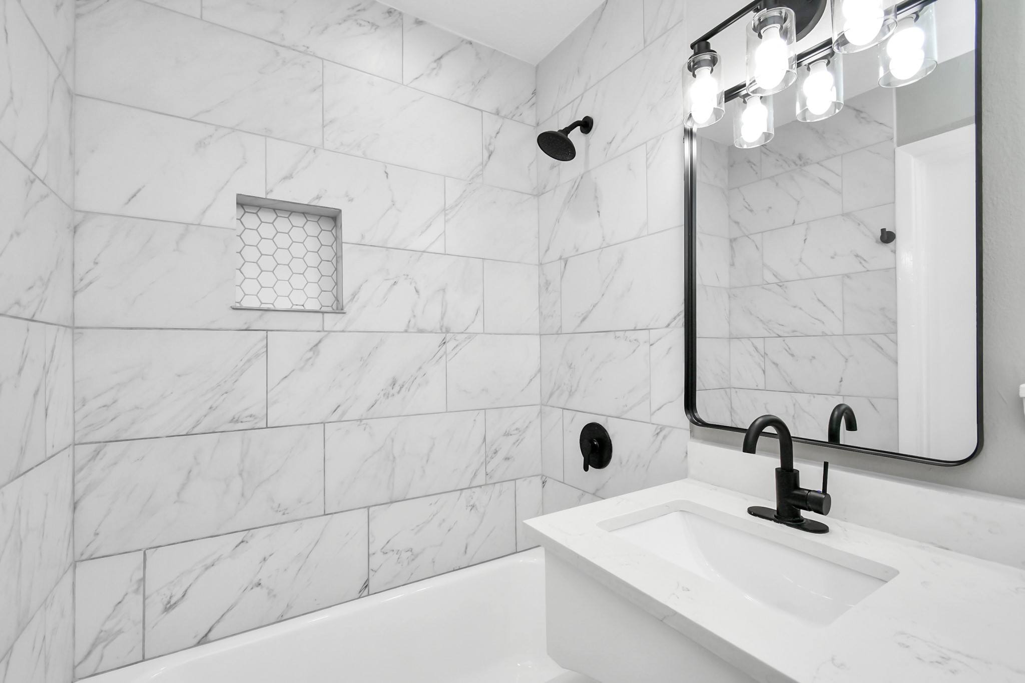 8034 Ridgeview Drive Houston, TX 77055 - Photo 31 of 44 a bathroom with a sink