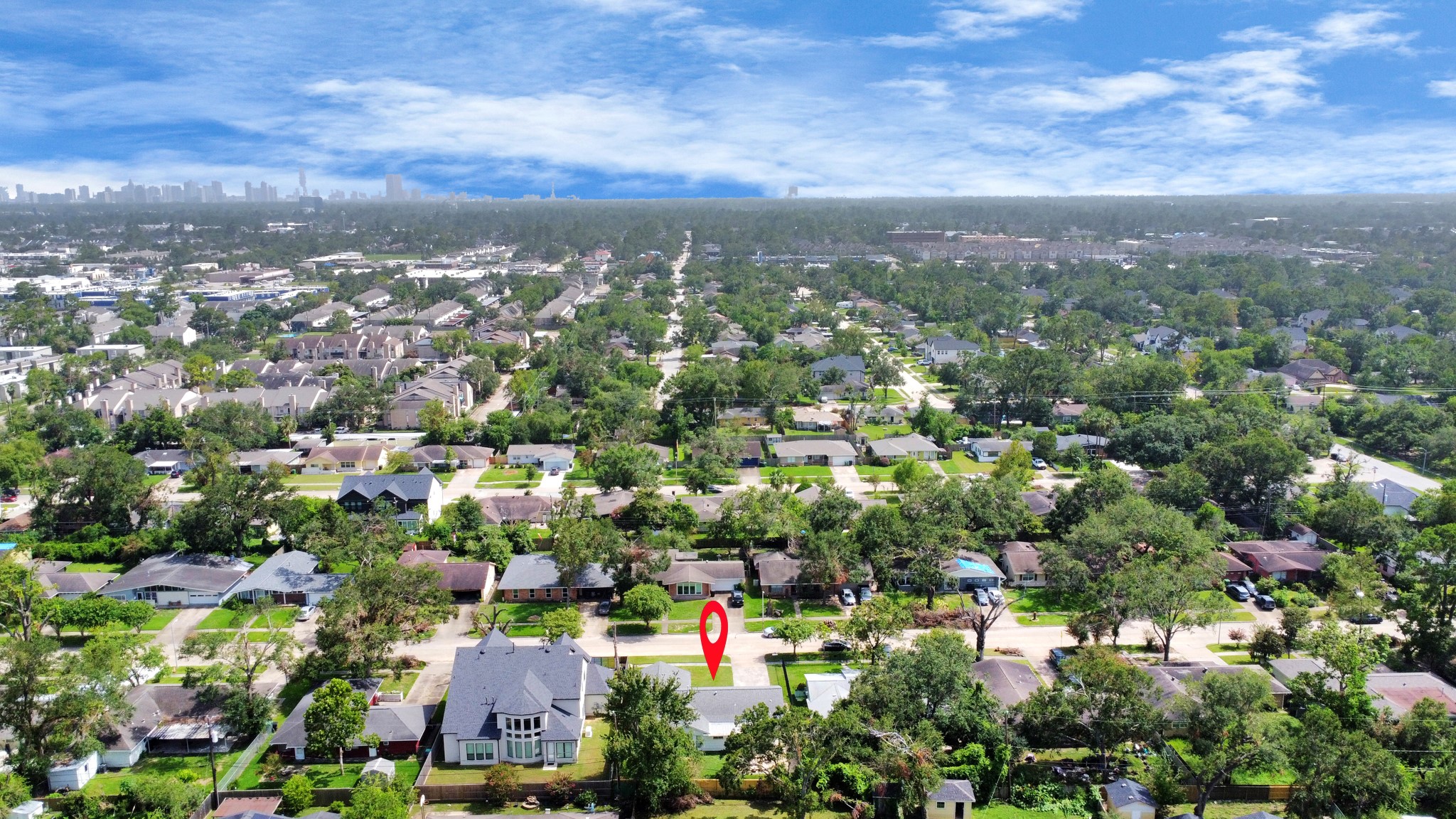 8034 Ridgeview Drive Houston, TX 77055 - Photo 44 of 44 an aerial view of a city