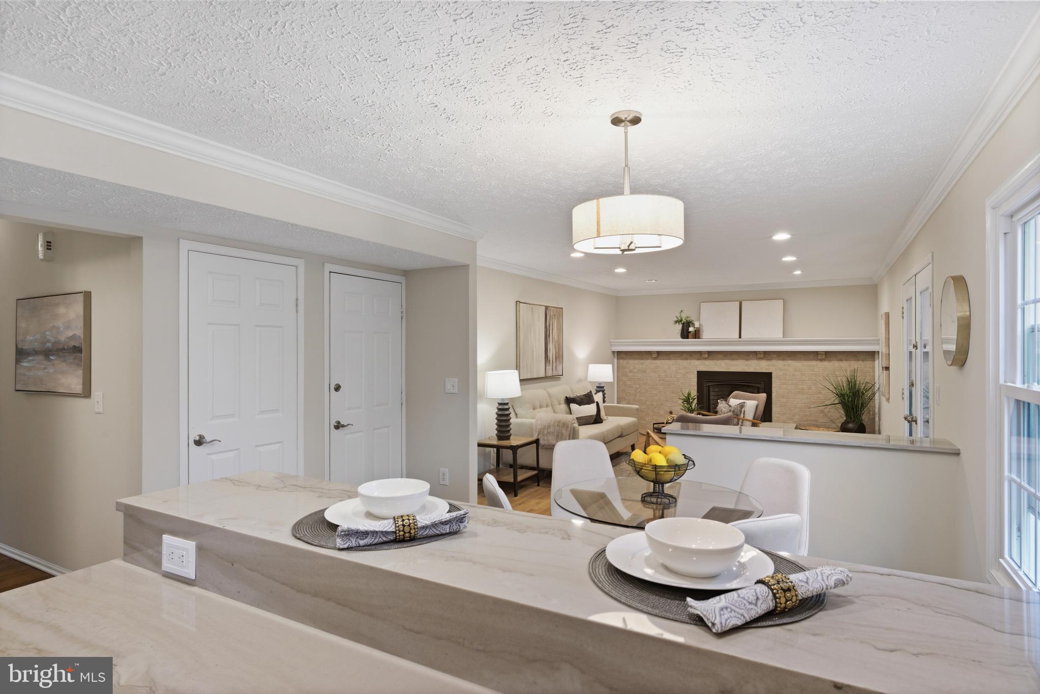 1322 Quail Ridge Drive Reston, VA 20194 - Photo 15 of 59 breakfast bar with additional cabinetry