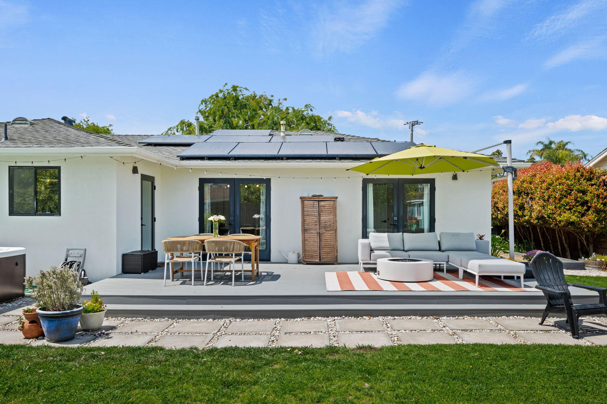 308 Cooper Road Santa Barbara, CA 93109 - Photo 27 of 29 Rear Deck
