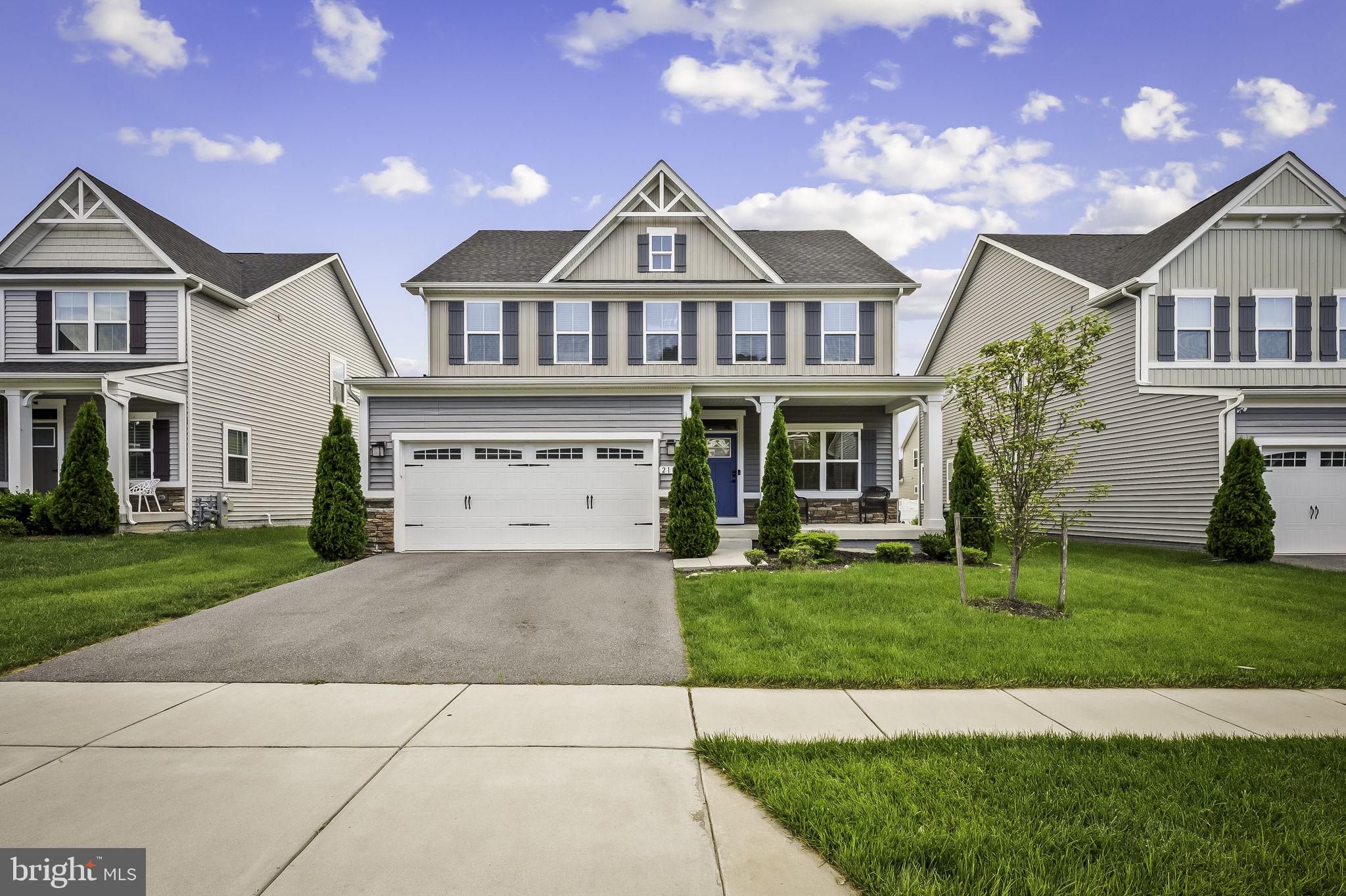 2157 Nottoway Drive Hanover, MD 21076 - Photo 1 of 50 a front view of a house with a yard