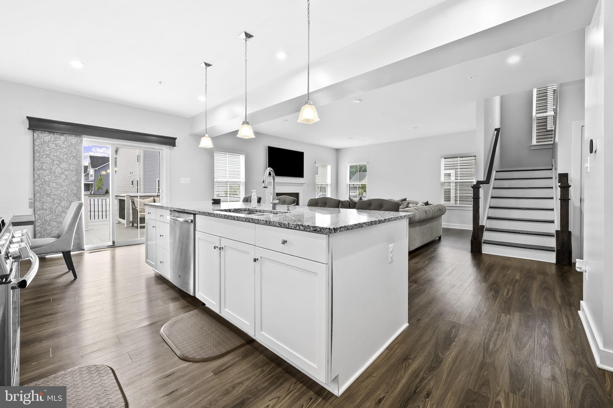 2157 Nottoway Drive Hanover, MD 21076 - Photo 12 of 50 a kitchen with counter top space and wooden floor