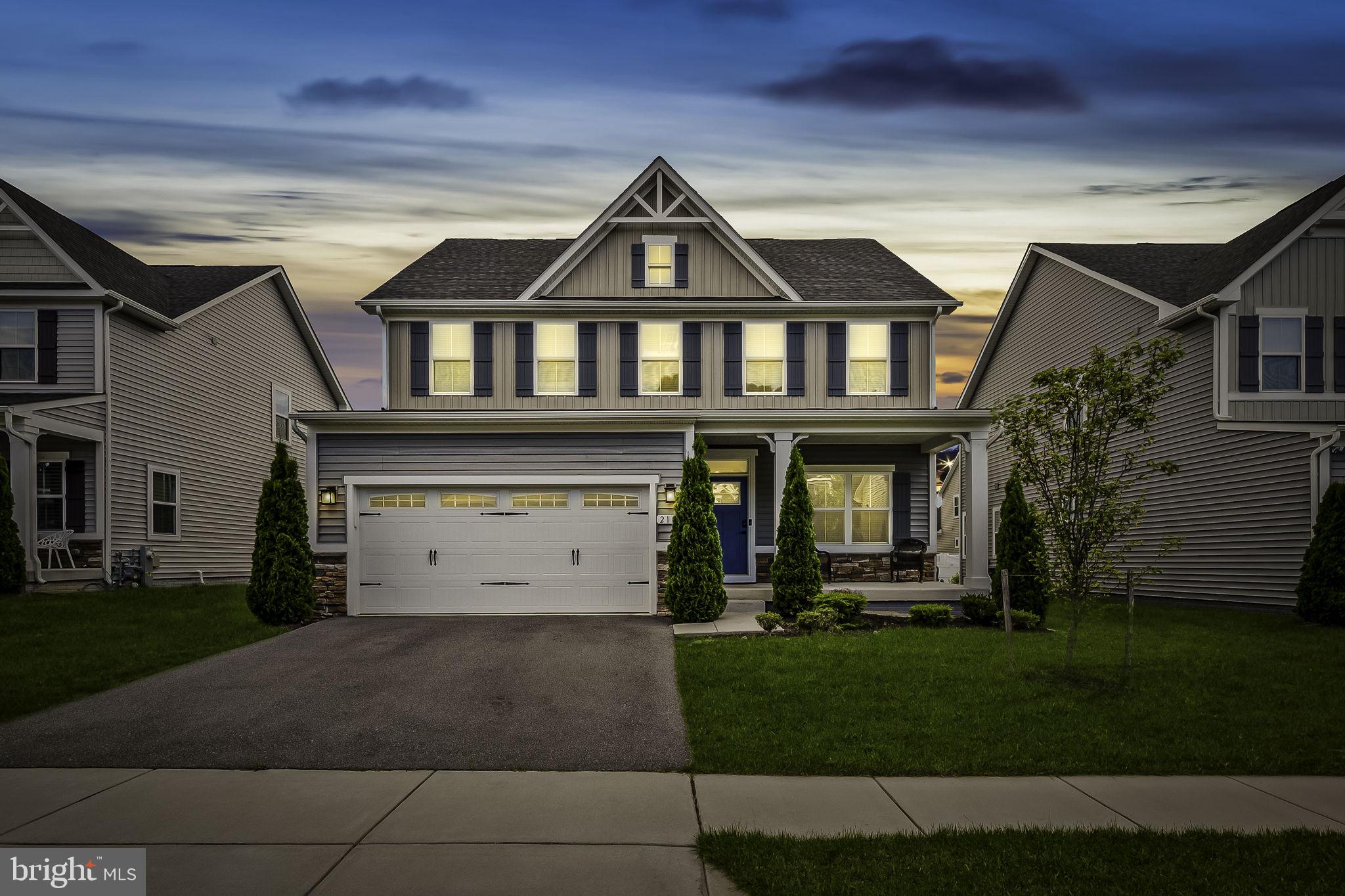 2157 Nottoway Drive Hanover, MD 21076 - Photo 3 of 50 a front view of a house with a yard