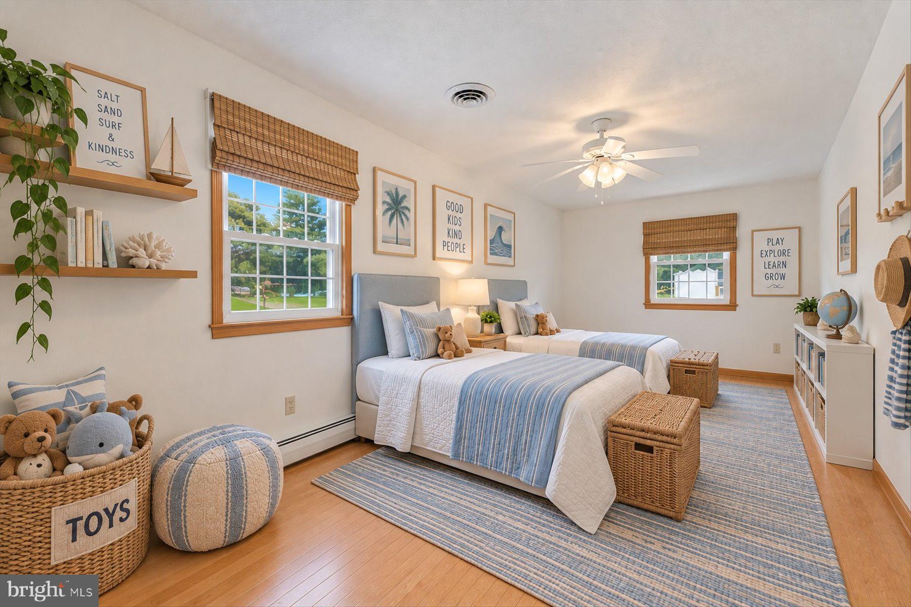 504 Swan Road Salisbury, MD 21801 - Photo 8 of 46 Second Bedroom/ Staged Virtually