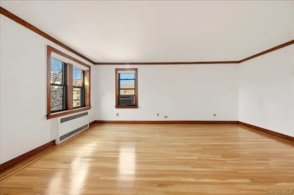 a view of an empty room with window