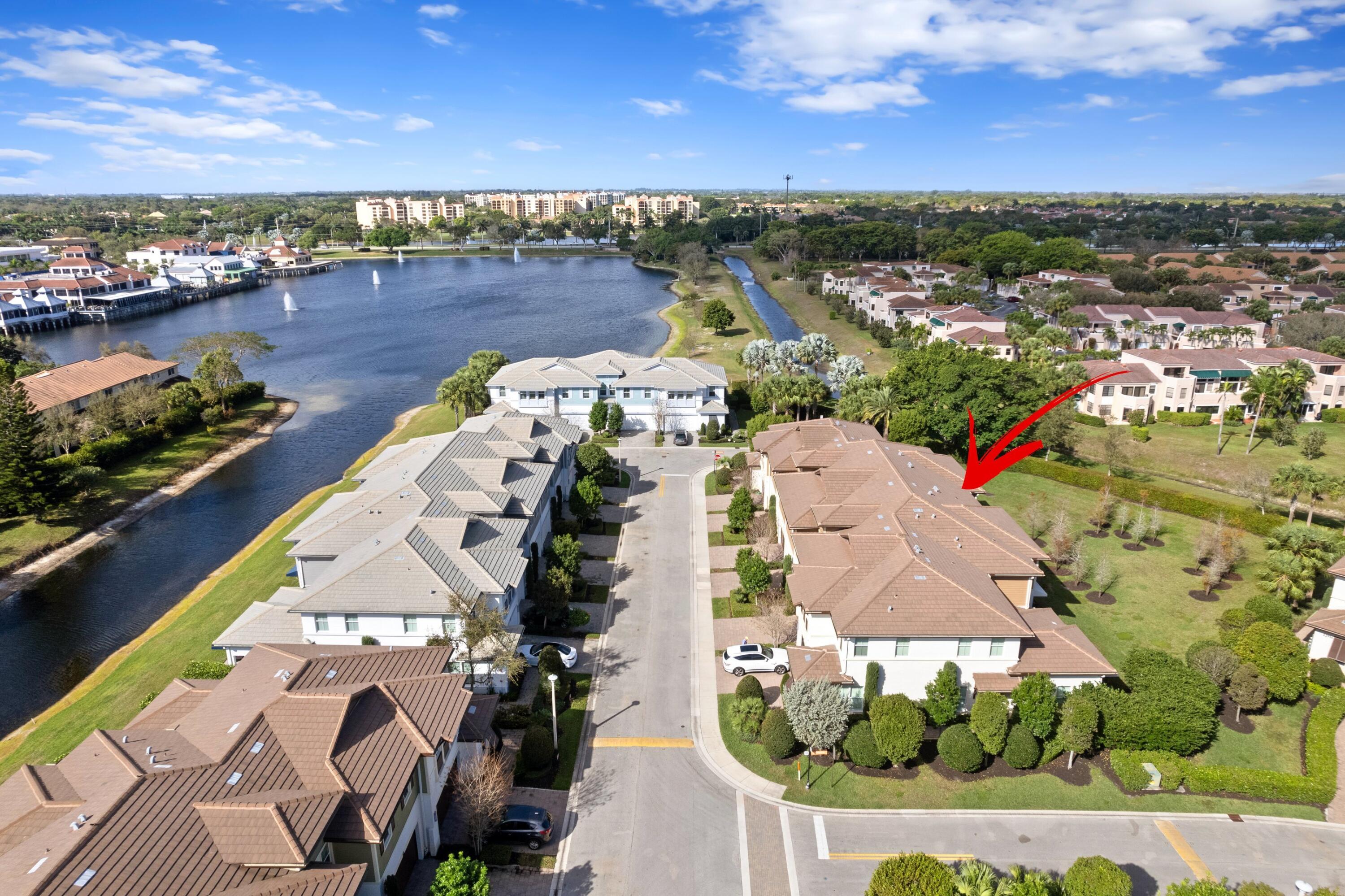 6693 Quiet Wave Trail, Unit 41 Boca Raton, FL 33433 - Photo 24 of 40 an aerial view of a city