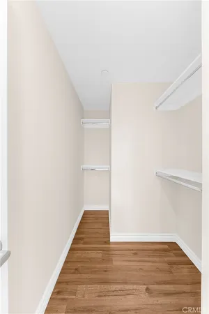 an empty room that has a window