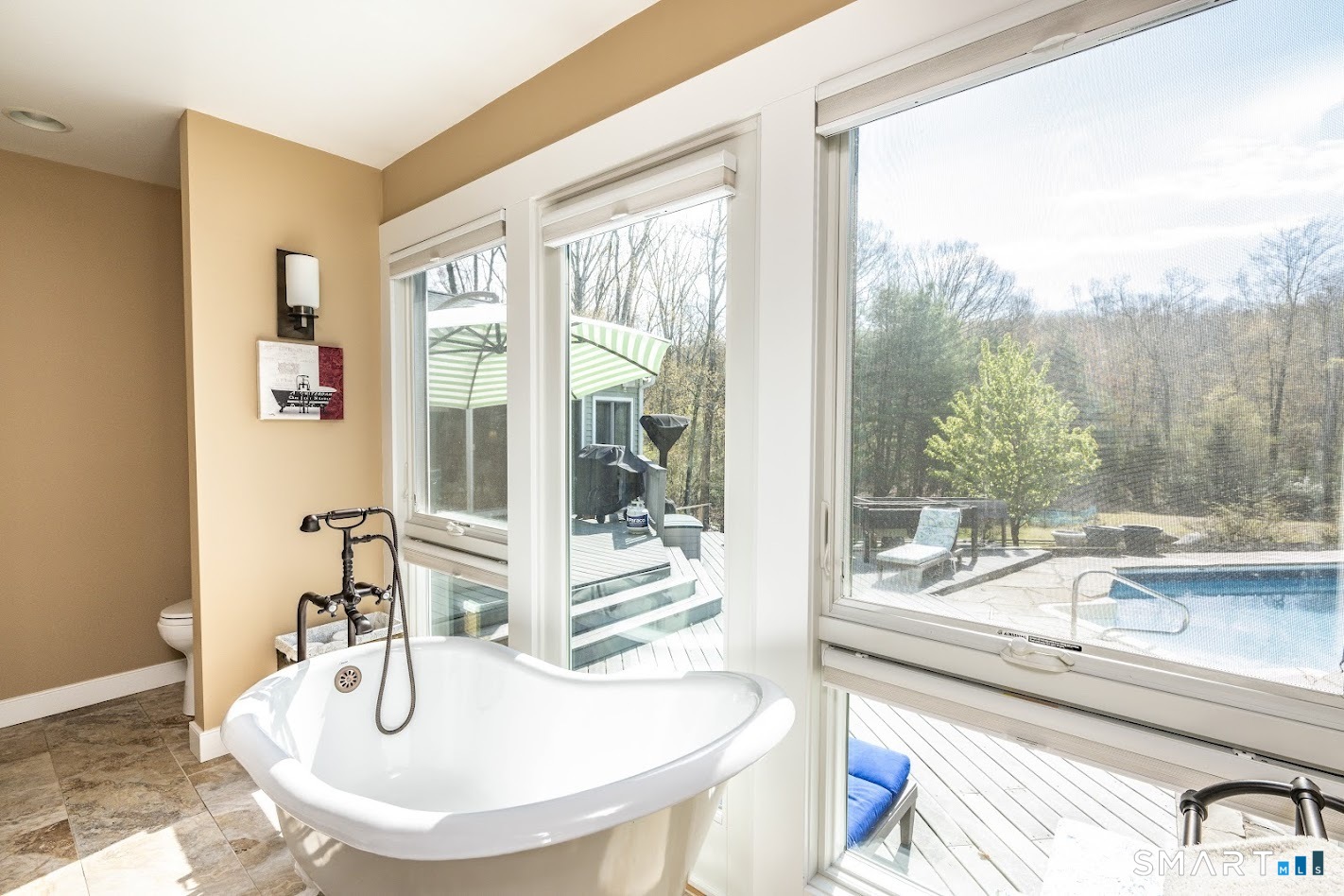 193 R Blue Hills Road Durham, CT 06422 - Photo 14 of 30 a bathroom with a sink and a large mirror