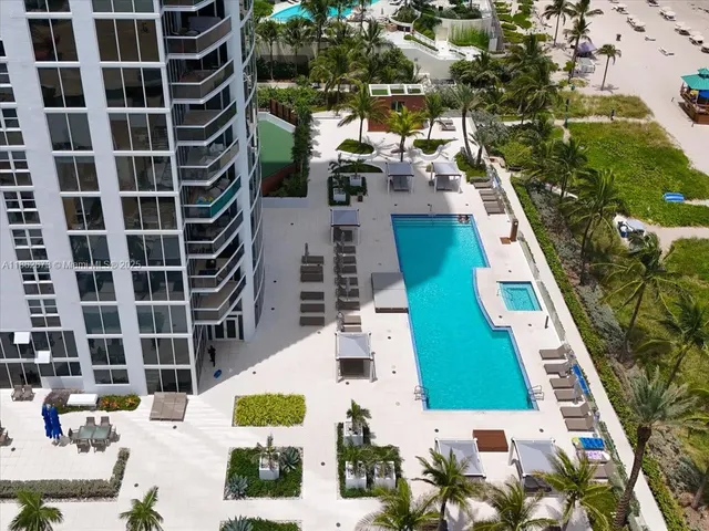 a view of a balcony with city view