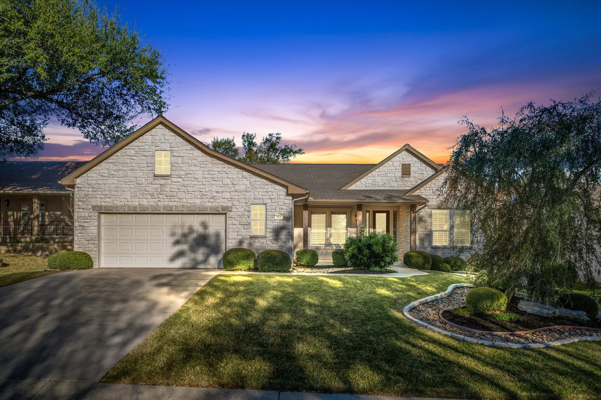 114 Whippoorwill Way Georgetown, TX 78633 - Photo 2 of 37 a front view of a house with a yard