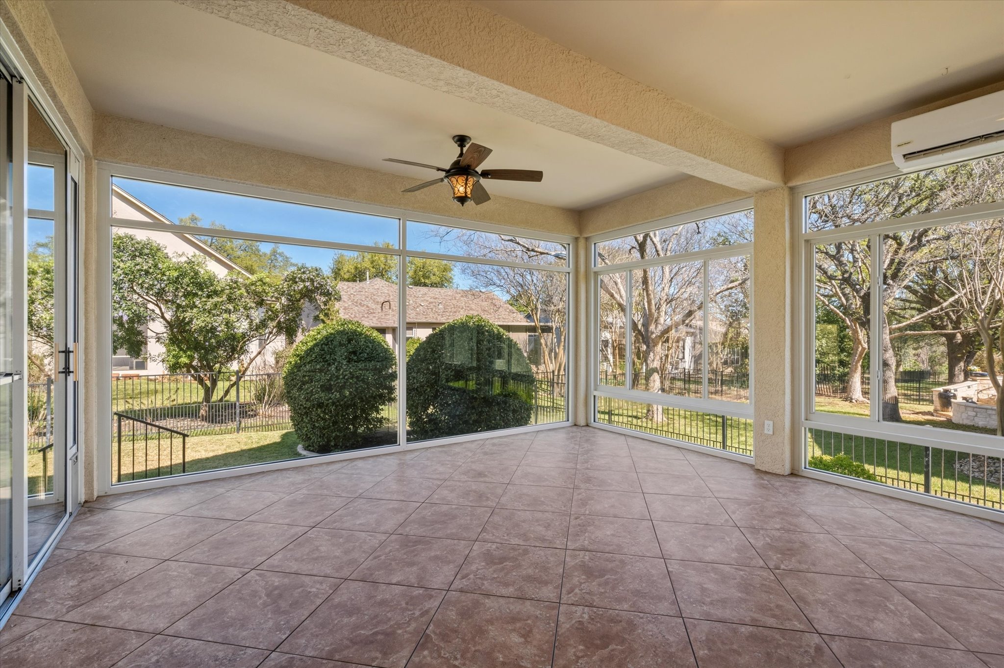 114 Whippoorwill Way Georgetown, TX 78633 - Photo 33 of 37 a view of a room with sliding glass door and mountain view