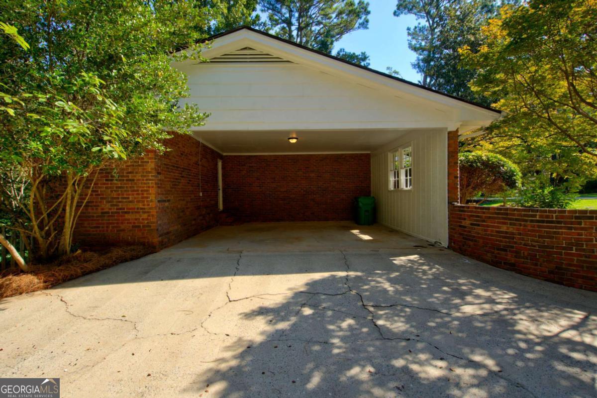400 Sandstone Drive Athens, GA 30605 - Photo 35 of 41 a view of backyard with garage
