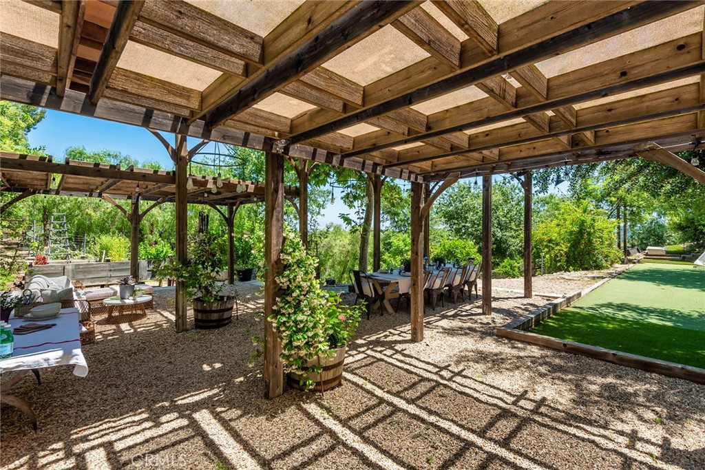 5207 Saddle Creek Road Hidden Hills, CA 91302 - Photo 41 of 54 a view of yard with patio