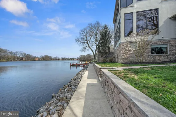 a view of a terrace with skyline