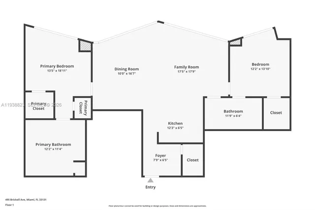 a view of tall buildings