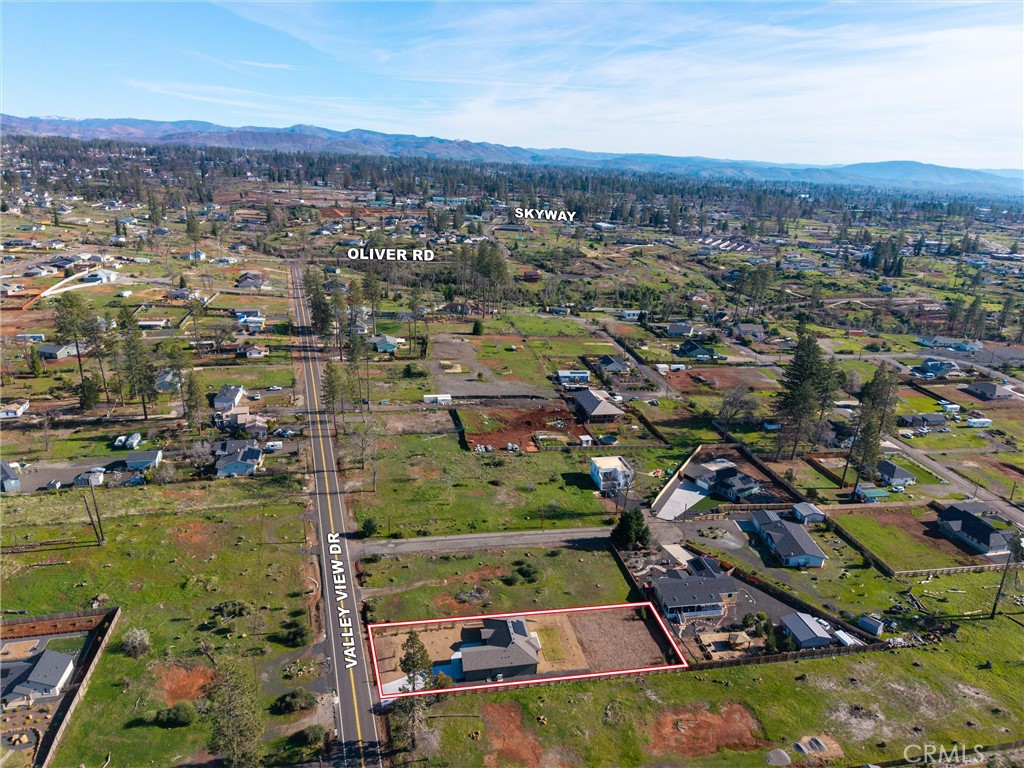 480 Valley View Drive Paradise, CA 95969 - Photo 45 of 48 an aerial view of residential houses with outdoor space