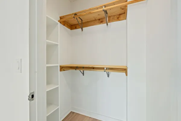 a view of walk in closet