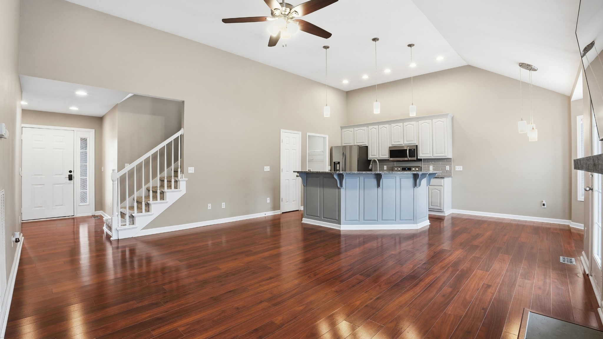 133 Riley Creek Road Tullahoma, TN 37388 - Photo 12 of 42 a view of a kitchen with wooden floor