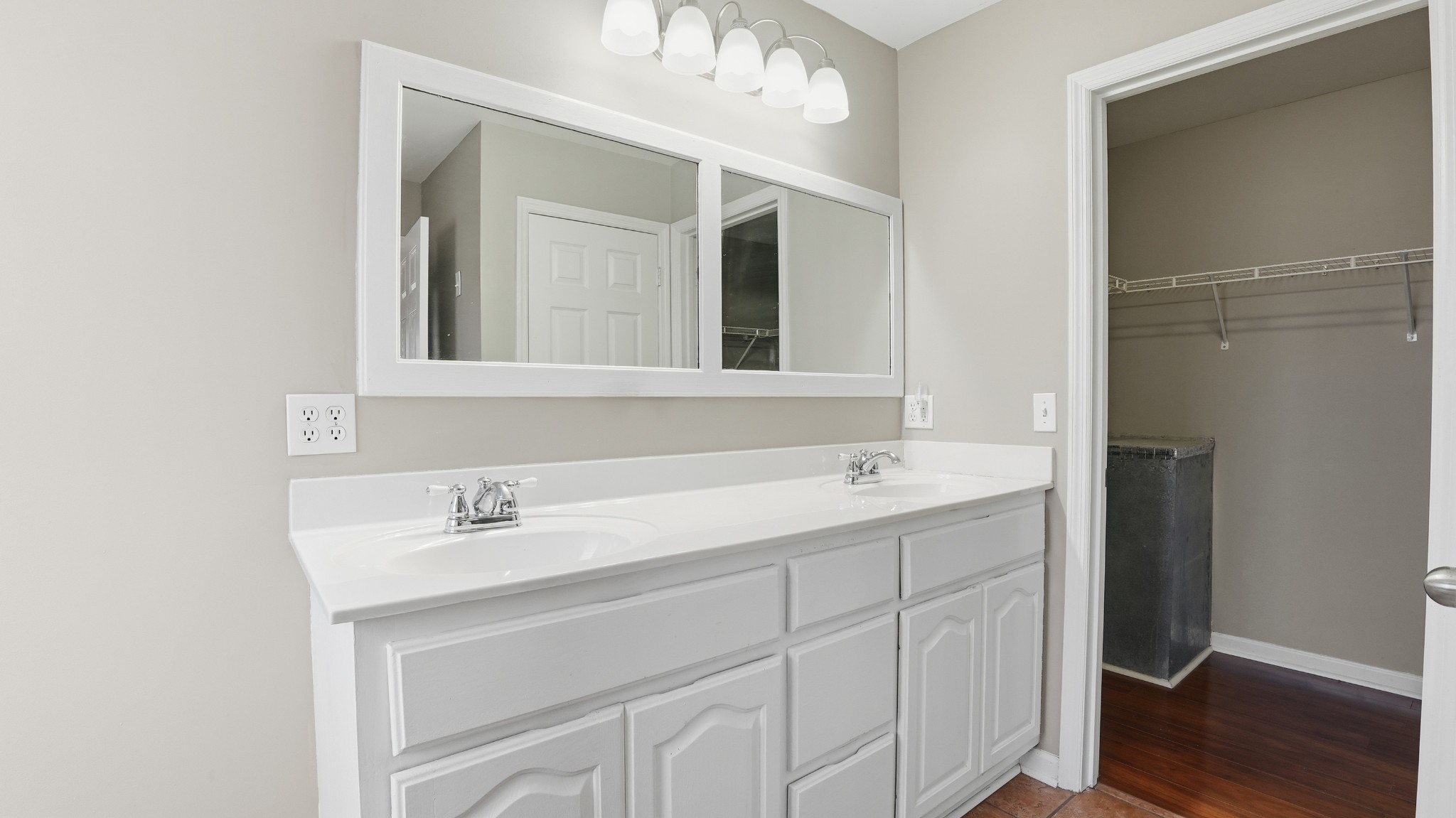 133 Riley Creek Road Tullahoma, TN 37388 - Photo 20 of 42 a bathroom with a sink double vanity and a mirror
