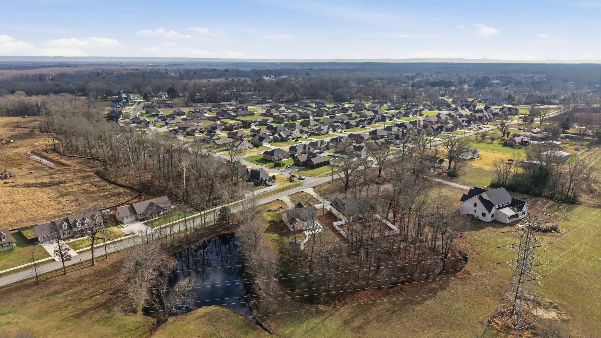 133 Riley Creek Road Tullahoma, TN 37388 - Photo 40 of 42 an aerial view of a house with a yard
