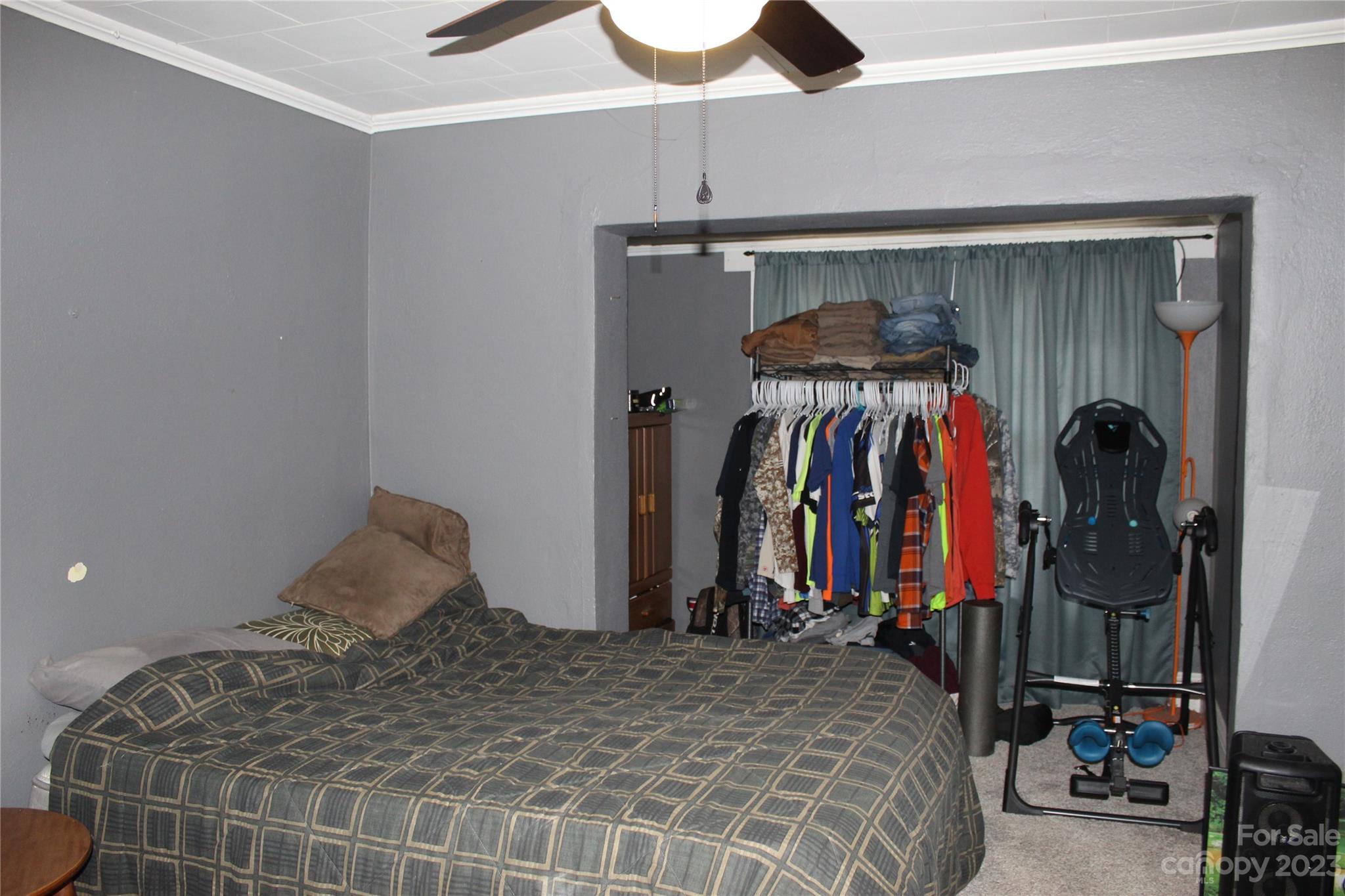 280 Bostic Yard Road Bostic, NC 28018 - Photo 10 of 34 a bedroom with a bed and a closet