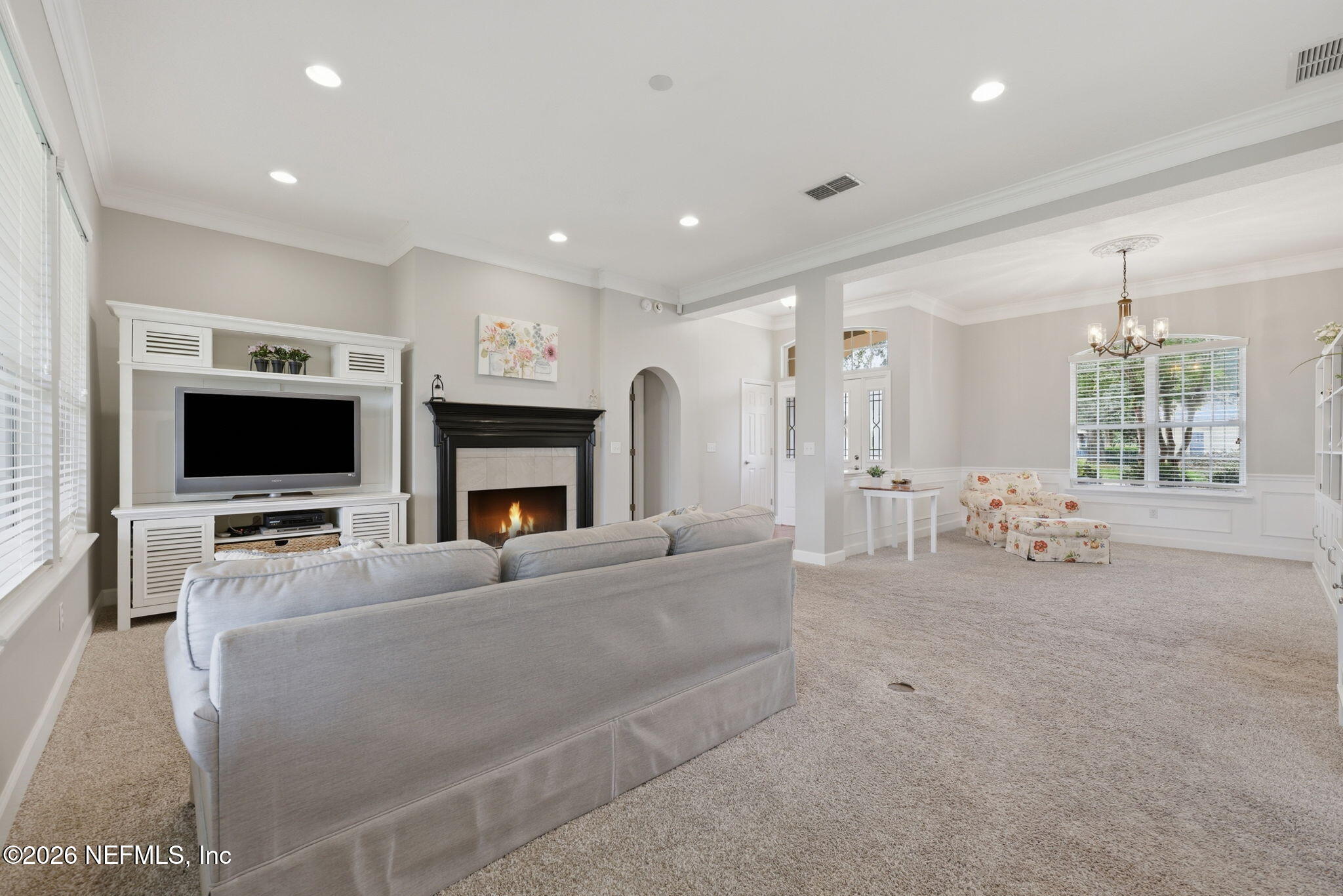 12829 Biggin Church Road South Jacksonville, FL 32224 - Photo 10 of 45 Family Room to Dining Room