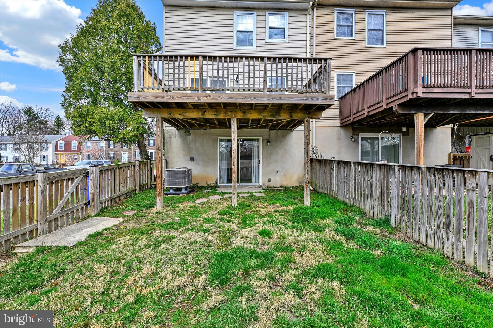 21 Allison Way Abingdon, MD 21009 - Photo 24 of 26 a view of a house with wooden deck