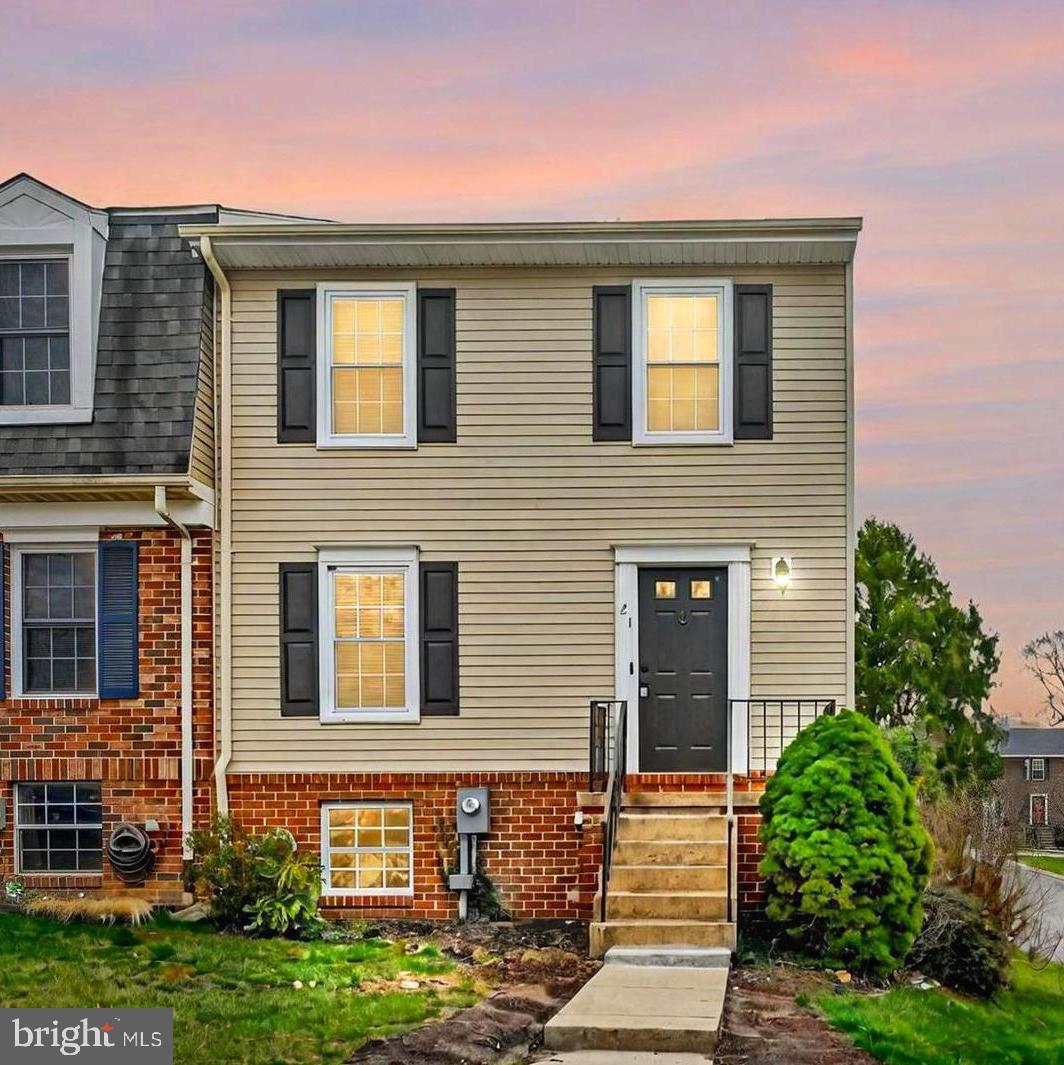 21 Allison Way Abingdon, MD 21009 - Photo 26 of 26 a front view of a house with garden