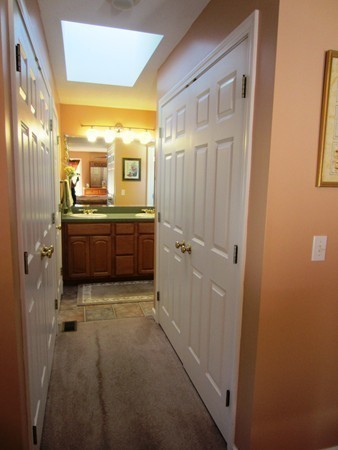 81 Osborne Road Ware, MA 01082 - Photo 20 of 26 a bathroom with a granite countertop sink and a mirror