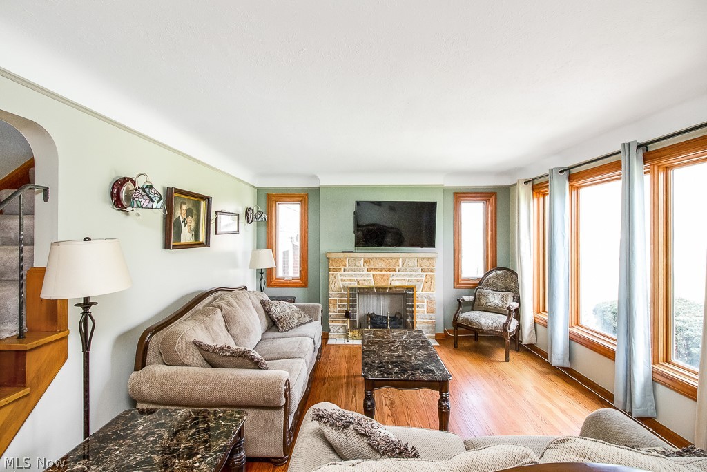 5764 Hauserman Road Parma, OH 44130 - Photo 3 of 35 Imagine yourself relaxing in this light filled living room looking onto the Metroparks