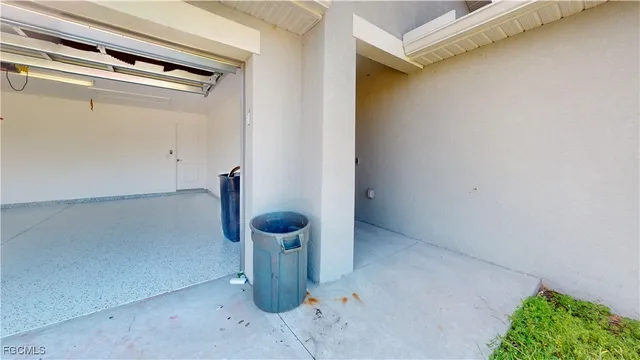 a view of water heater room