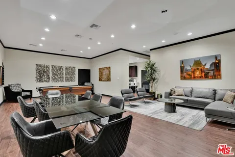 a view of a city from a balcony