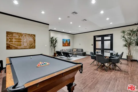 a view of a city with tall buildings