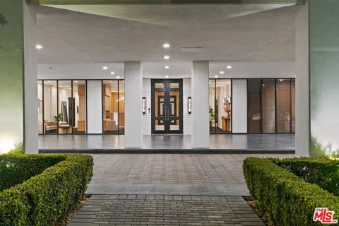 a view of a city with tall buildings