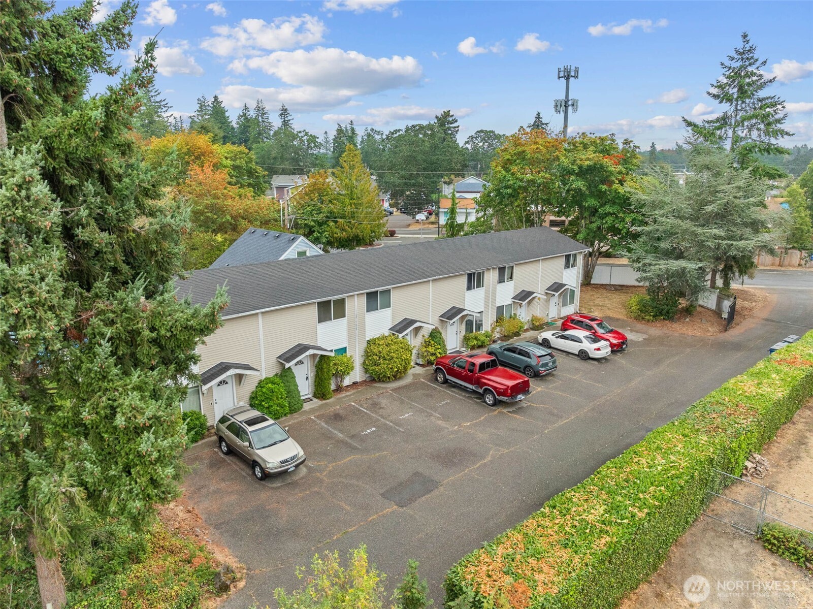 14510 West Throne Lane Southwest Lakewood, WA 98498 - Photo 24 of 28 aerial view of a table and chairs in the patio