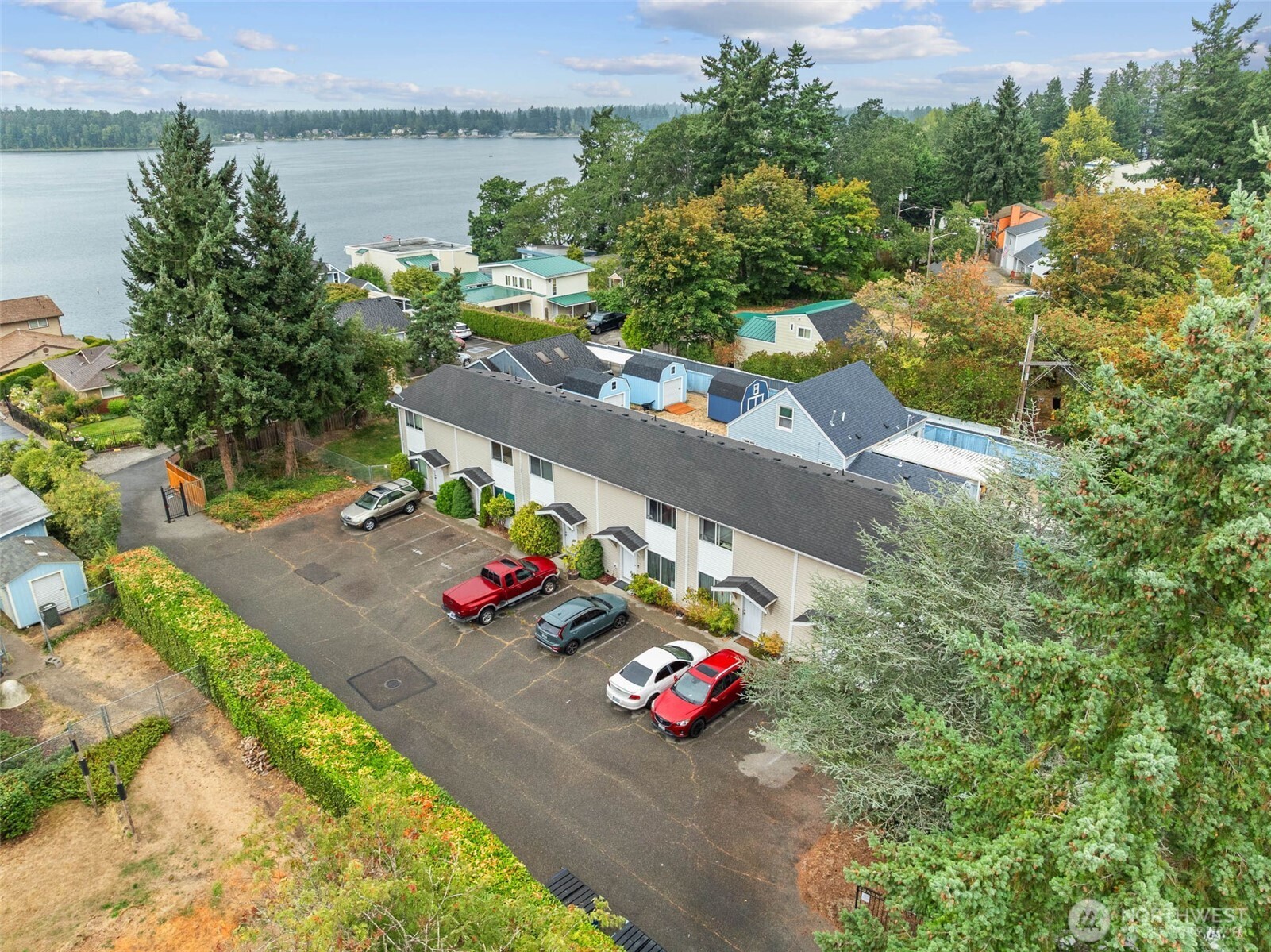 14510 West Throne Lane Southwest Lakewood, WA 98498 - Photo 26 of 28 an aerial view of a house with outdoor space