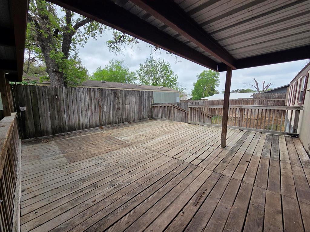167-6 Beaumont Street Bandera, TX 78003 - Photo 10 of 10 a view of deck with wooden floor and outdoor space