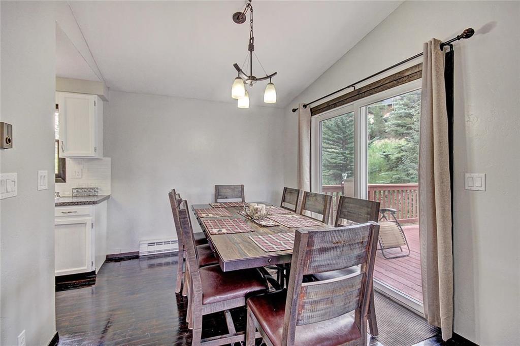 627 Deer Path Road Dillon, CO 80435 - Photo 7 of 25 a view of a dining room with furniture window and outside view