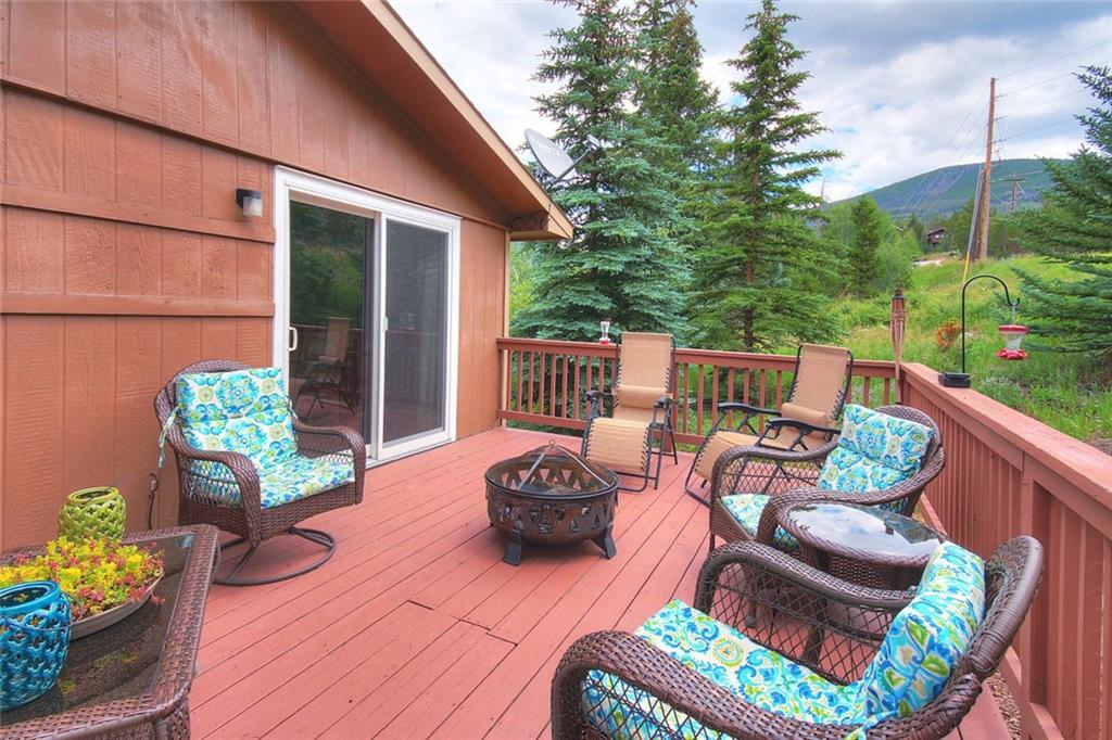 627 Deer Path Road Dillon, CO 80435 - Photo 9 of 25 a view of a patio in the backyard