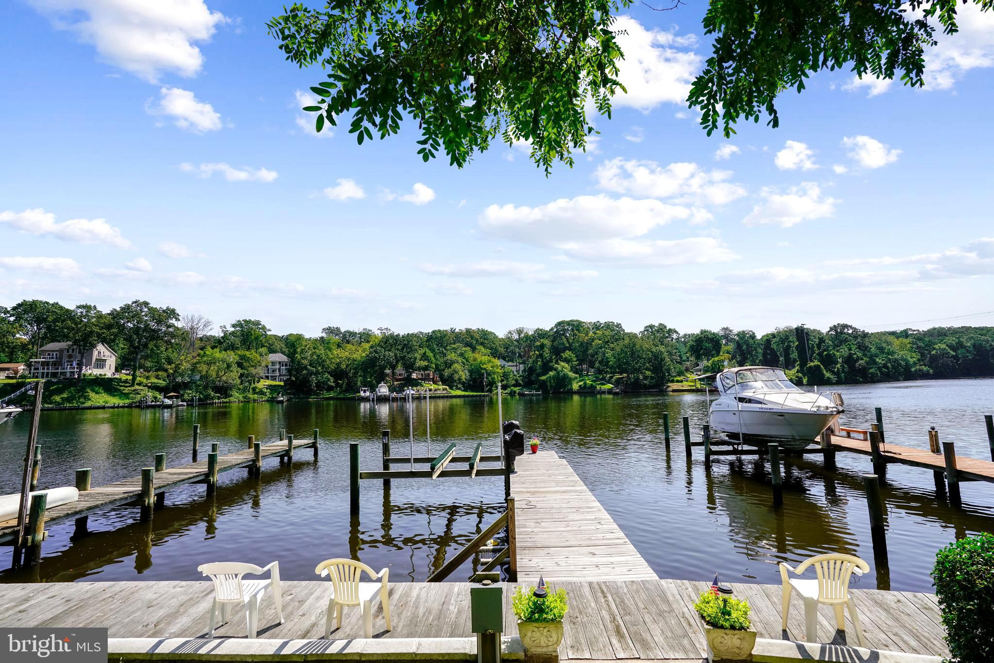 448 Riverside Drive Pasadena, MD 21122 - Photo 3 of 24 Your Own Boardwalk! NEW Pier with Lift & Electric
