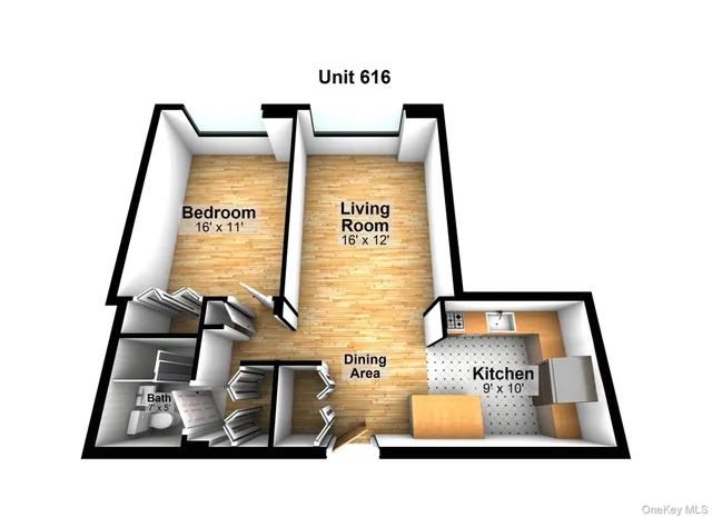 $270,000 | 21 Fairview Avenue, Unit 616, Tuckahoe, NY 10707