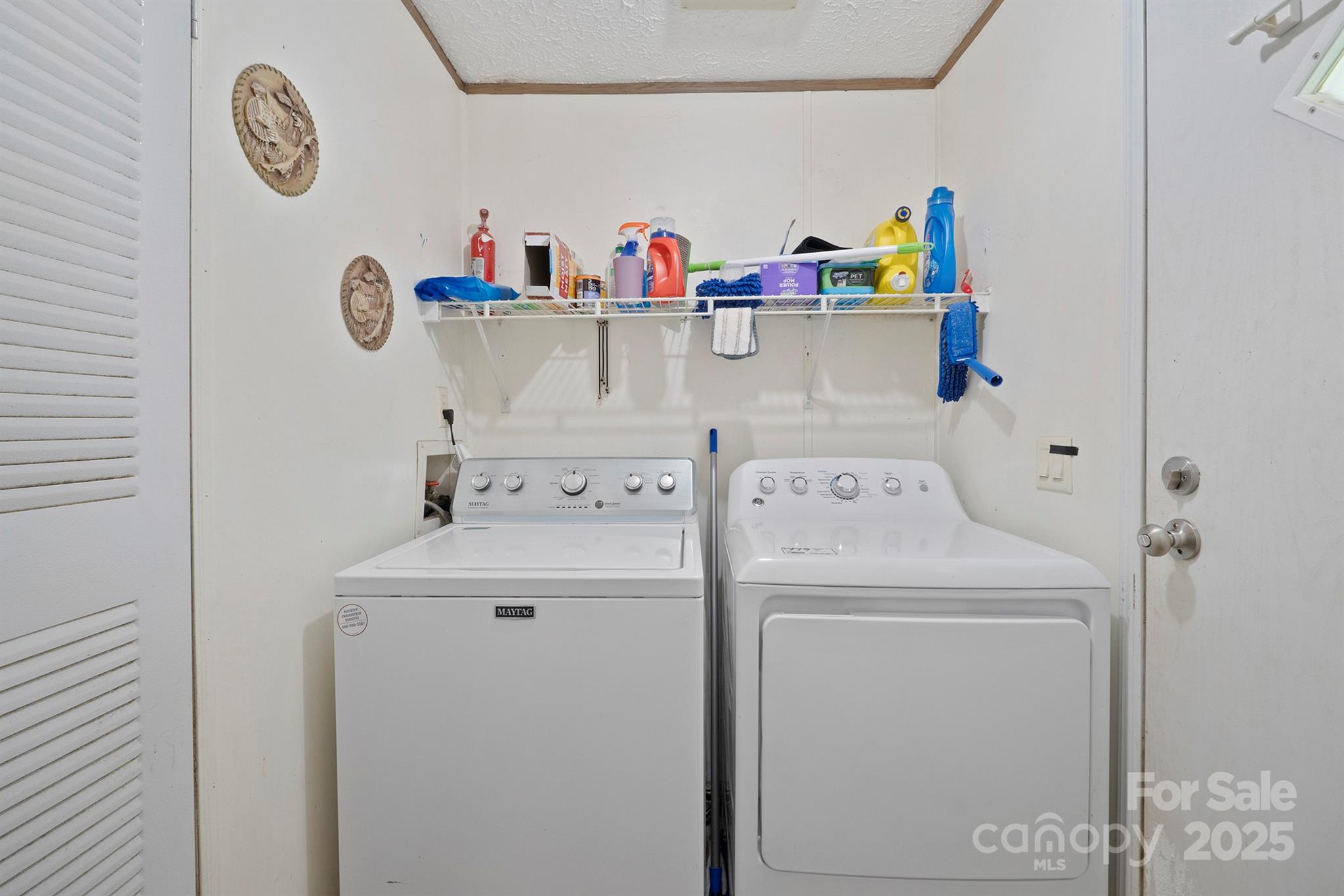 6282 Lor Road Morganton, NC 28655 - Photo 16 of 22 a utility room with dryer and washer