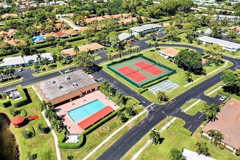 5388 Privet Place, Unit A Delray Beach, FL 33484 - Photo 29 of 33 an aerial view of a city and mountain